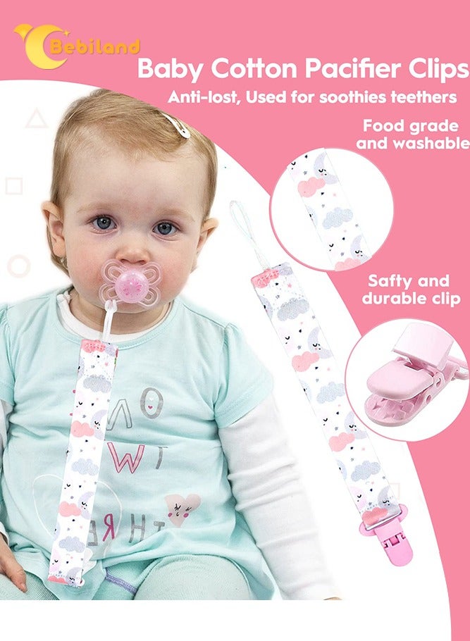 بيبي لاند مجموعة العناية بالطفل مكونة من 13 قطع مع ميزان حرارة، شفاط أنف، فرشاة أسنان، مشبك لهاية، لوح صنفرة، مقص أظافر، مقص، فرشاة ومشط، أداة استحمام محمولة للعناية اليومية الأساسية للأطفال الرضع(زهري) - Image 4