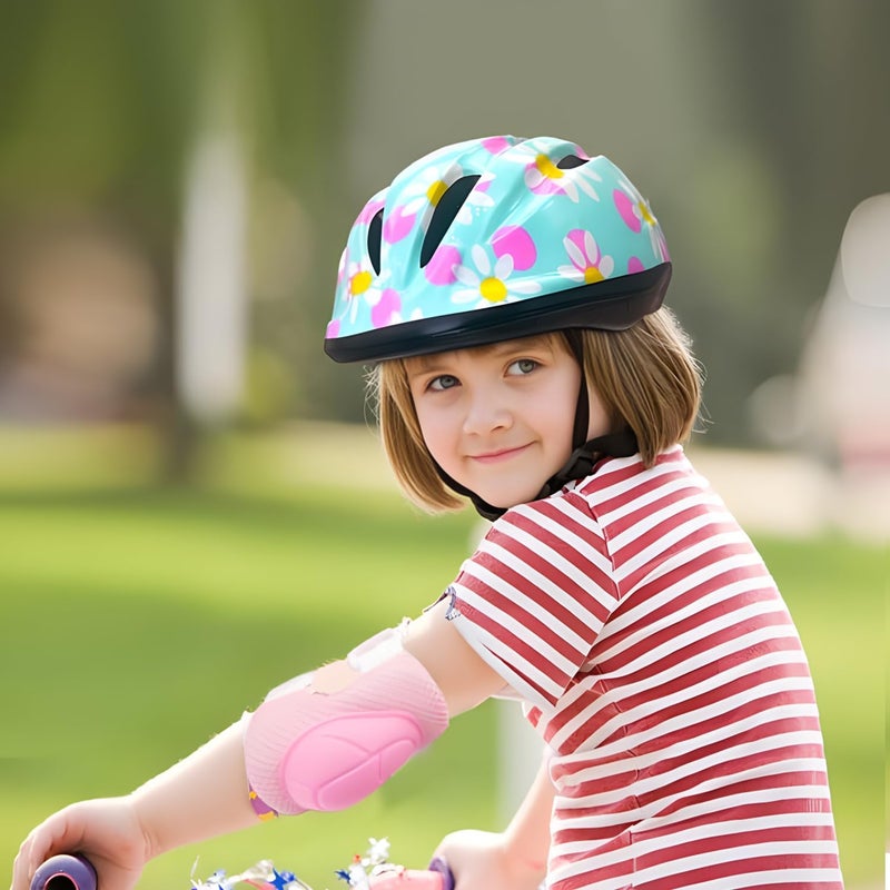 BeBeFun Girl Helmet for Bike,Kids Bike Pink Helmet for Girls Approximately Ages 3-10 Years Adjuastable and Multi-Sport, from Toddler to Kids CPSC Certicated - Image 4