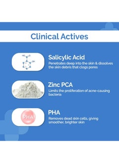 The Derma Co 1% Salicylic Acid Foaming Daily Face Wash with Salicylic Acid, Zinc PCA & PHA for Active Acne & clogged Pores - 100 ml Reduces Acne | Unclogs Pores - pzsku/Z4508BEED00CFEB318456Z/45/_/1723185105/1e2fb79c-5448-41e9-9b90-1db316b8e28f