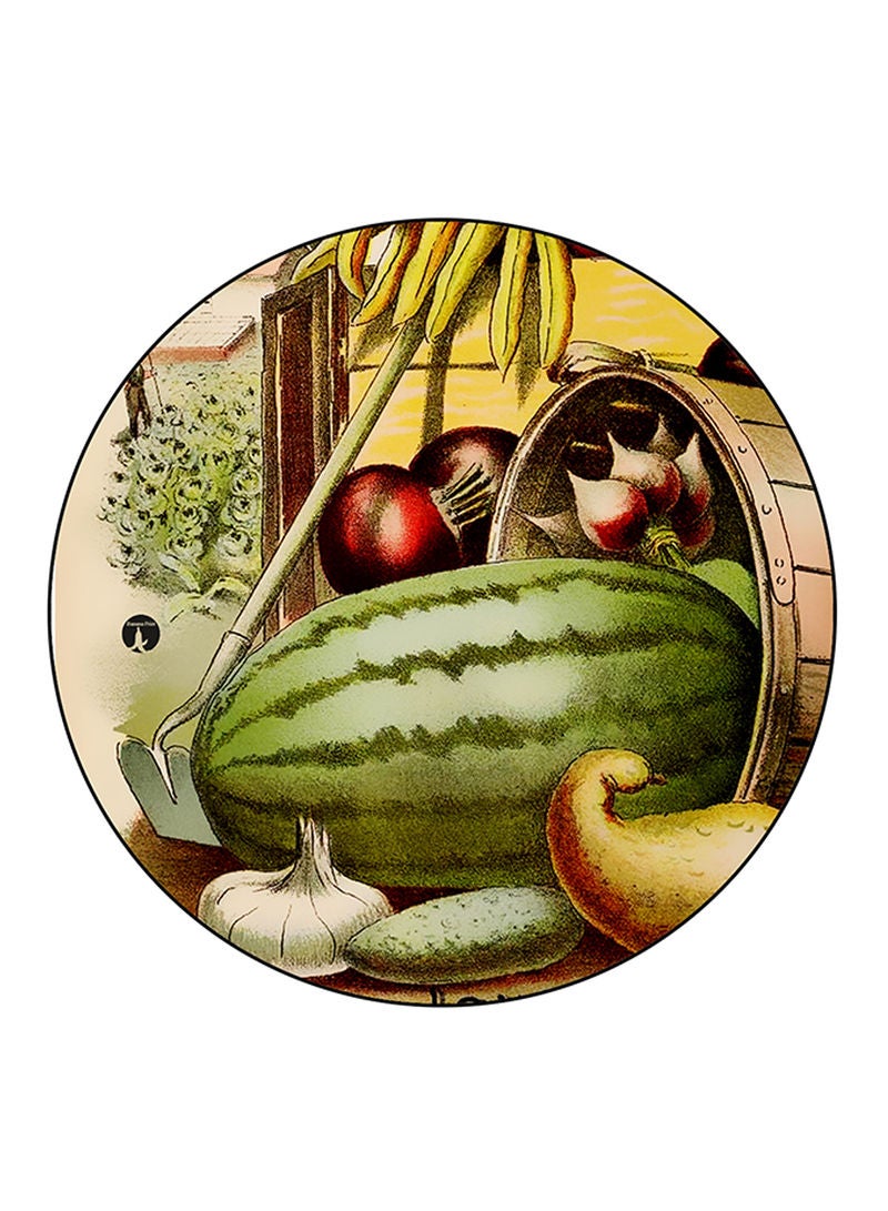 RKN Food Printed Large Pin Multicolour - Image 1