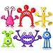 Richtim Baby Bath Toys Suction Toy No Hole Bath Toy for Baby Toddlers Kids Mini Sensory Fidget Suction Cup Toys for Boys Girls Window Building Toy Road Trip Travel Essentials for Kids Gifts Ages 3 - Image 2