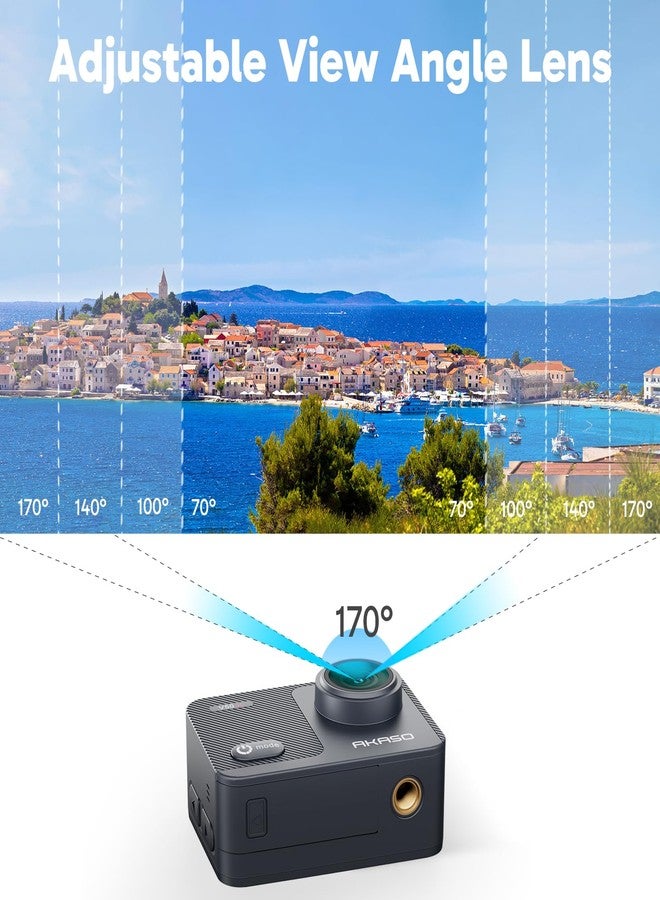 أكاسو كاميرا رياضية AKASO v50x+64gb - Image 5