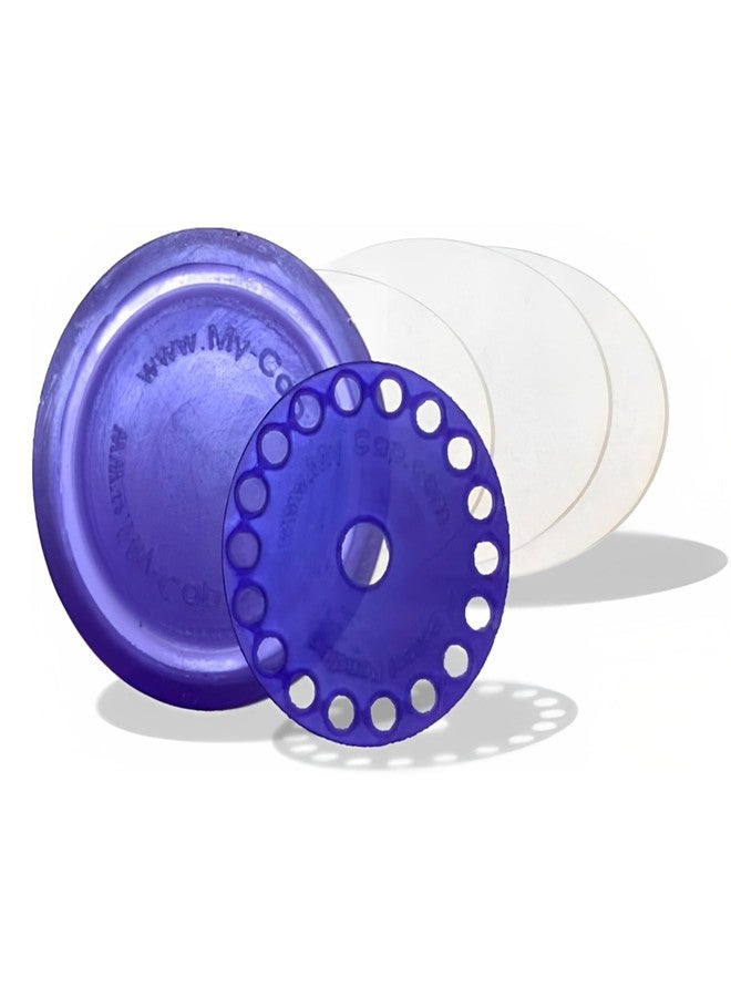 My-Cap Reusable Coffee Capsule Caps & Lid Set - Compatible with Nespresso Vertuo Pods - Reusable, Food Grade & BPA Free Coffee Pod Cap & Lid - Reuse & Reseal your Nespresso Vertuo Capsules - Image 1
