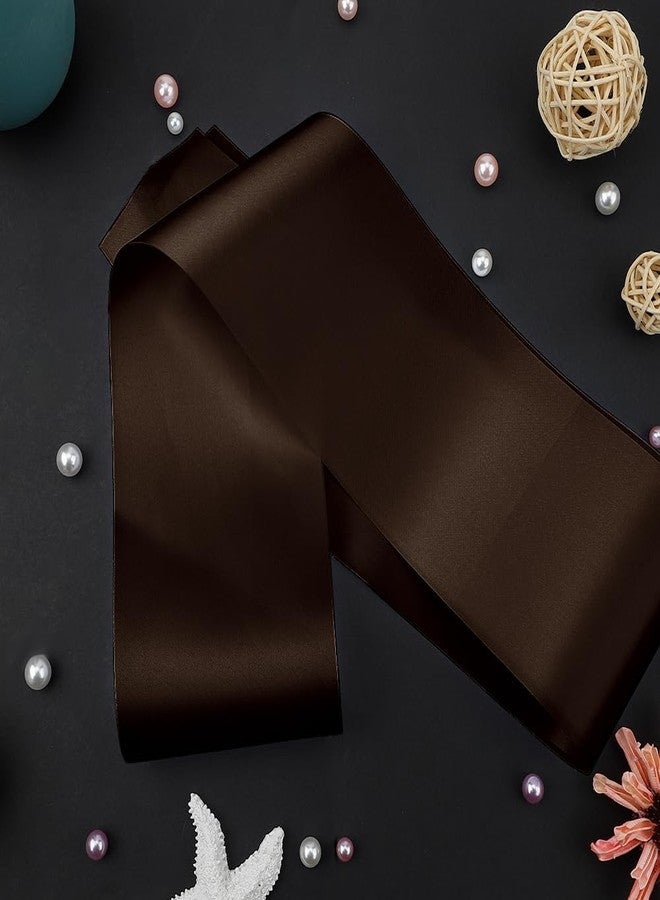 MDOZQ 12 Pcs Blank Satin Sash Party Favors - Brown Satin Sashes for Birthday, Wedding, Graduation, DIY, Beauty Pageant, Hen Party, Homecoming - Image 3