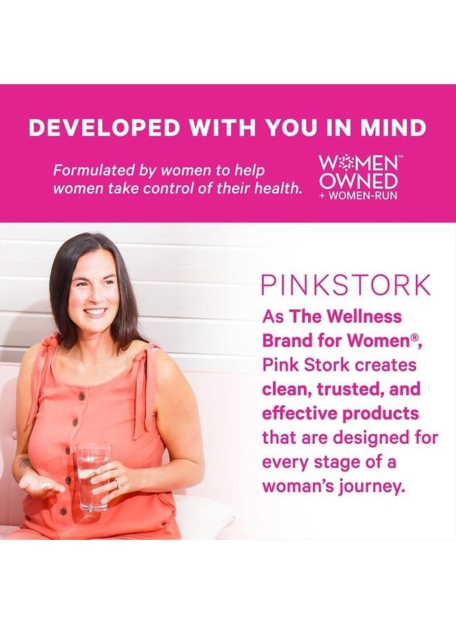 Pink Stork - Total Urinary Tract Health: Cranberry Pills for Urinary Tract, D-Mannose, & UTI Health, Support Urinary Tract Health, Fast-Acting UTI Symptom Relief, Women-Owned, 60 Capsules - Image 1