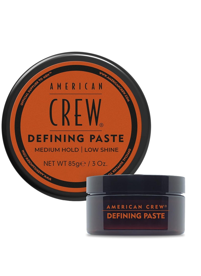 AMERICAN CREW American Crew Men's Hair Defining Paste by, Like Hair Gel with Medium Hold Hair Gel & Low Shine  - Image 1