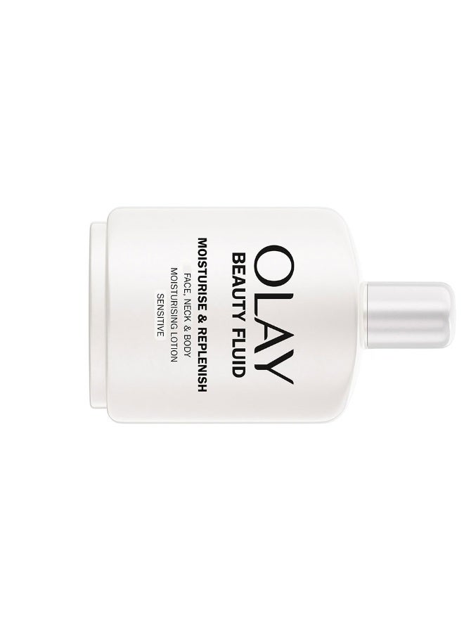 لوشن أولاي بيوتي فلويد المرطب للبشرة الحساسة 200 مل - Image 2