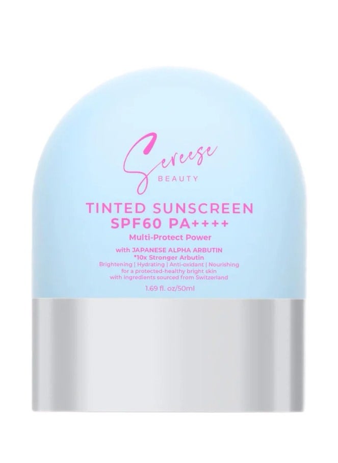 Sereese BEAUTY Tinted Sunscreen SPF 60 PA++++ 50ml  - Image 1