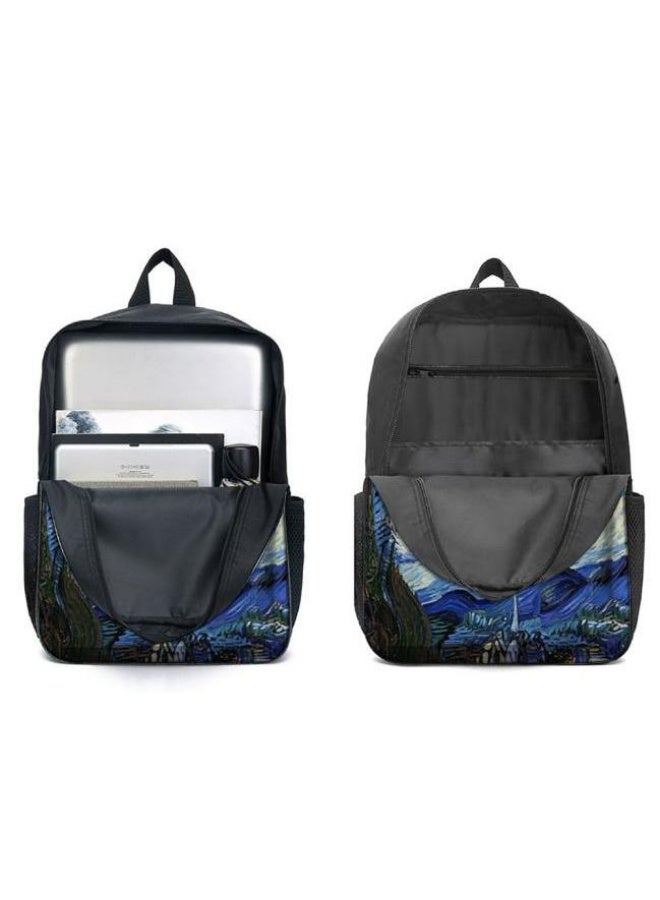 [Super new special offer] Cartoon theme bag three-piece set | double-shoulder + hand-held + storage pen bag | gift self-use good-looking - 398  - Image 3