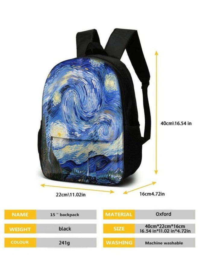 [Super new special offer] Cartoon theme bag three-piece set | double-shoulder + hand-held + storage pen bag | gift self-use good-looking - 398  - Image 4