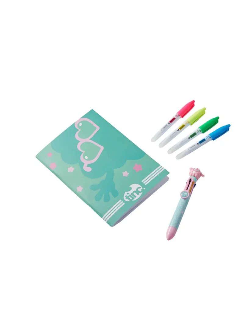 Tinc Green Stationery Set Fun Design