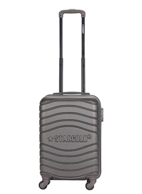 Hardside Spinner 4 Wheels Luggage Trolley With Number Lock