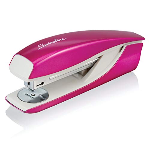Swingline Stapler, NeXXt Series Wow, Desktop Stapler, 40 Sheet Capacity, Pink (55047023) - Image 1