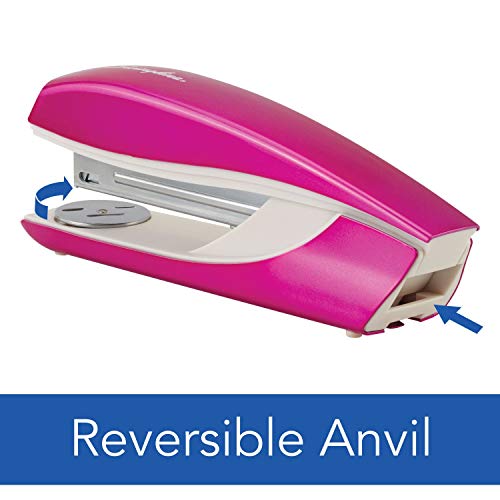 Swingline Stapler, NeXXt Series Wow, Desktop Stapler, 40 Sheet Capacity, Pink (55047023) - Image 3