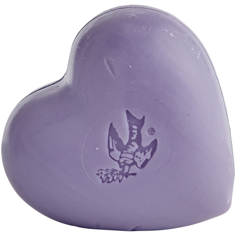 Pre de Provence French Gift Soap Decorative Unique Shapes Traditionally Crafted in France LongLasting Rich Creamy Lather Moisturizing for Hands and Body 200 Gram Lavender Scented Heart
