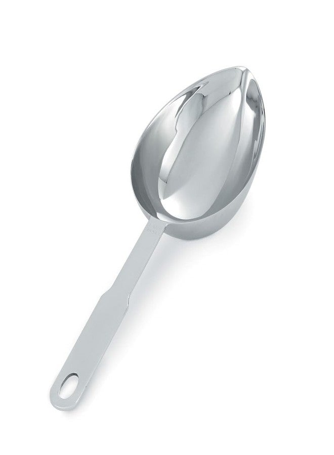Vollrath 1 Cup Orange Oval Heavy Duty Measuring Scoop - Image 1