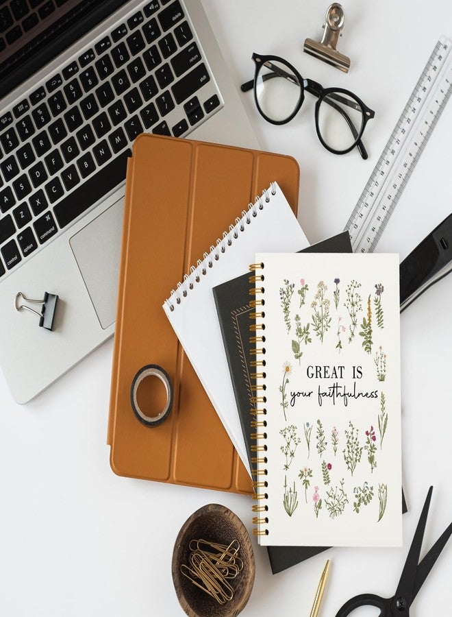 OXW Bible Journal Notebooks for Note Taking, Christian Notebook, Scripture Prayer Journal for Women, Bible Study Notebook, College Ruled Hardcover Spiral Notebook 5.5 x 8.3 - Image 5