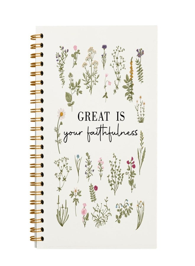 OXW Bible Journal Notebooks for Note Taking, Christian Notebook, Scripture Prayer Journal for Women, Bible Study Notebook, College Ruled Hardcover Spiral Notebook 5.5 x 8.3 - Image 1