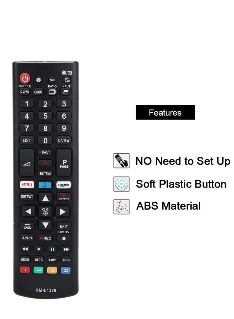 ELTRAZONE Remote Control for LG TV RM-L1379 – Replacement Remote for LG Smart LED, LCD, OLED, 4K UHD TVs - Image 4
