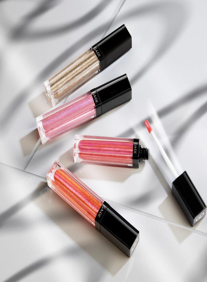 جي أيه-دي إي ملمع شفاه كريستال لايتس من جي إيه-دي، رقم 812 - غني بجزيئات الكريستال العاكسة للضوء - لون غني وناعم كالحرير - يرطب الشفاه ويمنحها لمعاناً - 0.2 أونصة - Image 3