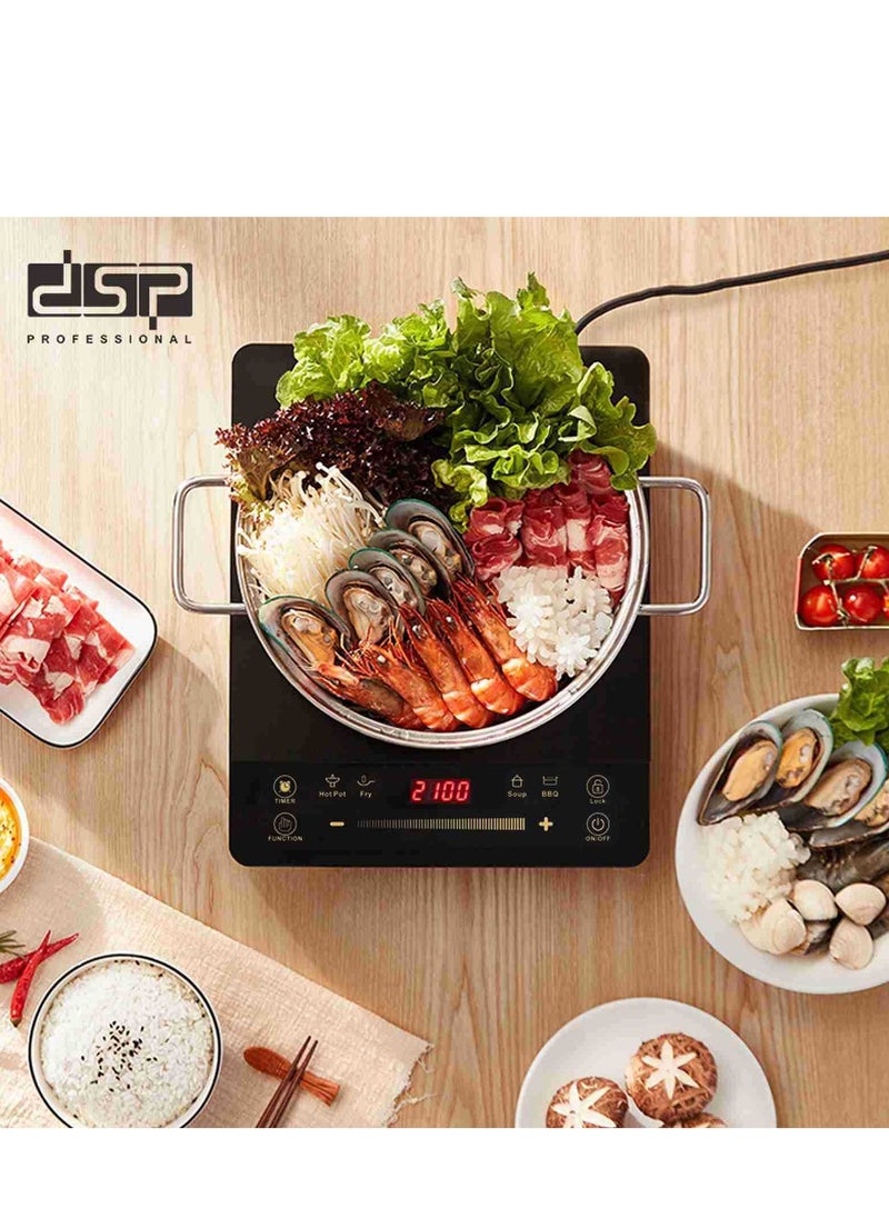 DSP Electric Ceramic Stove Household Touch Type Electric Stove Hot Plate  - Image 2
