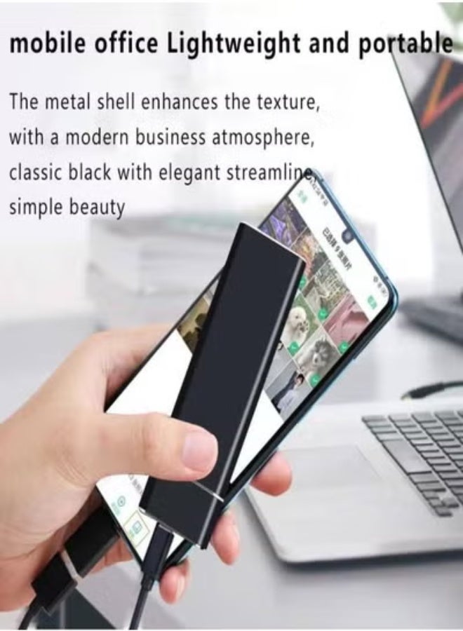 SSD External Solid State Hard Drive Computer Backup USB 3.1 to Type C Support Data Storage Transfer for Windows XP PC Laptop and Mac 8TB - Image 4