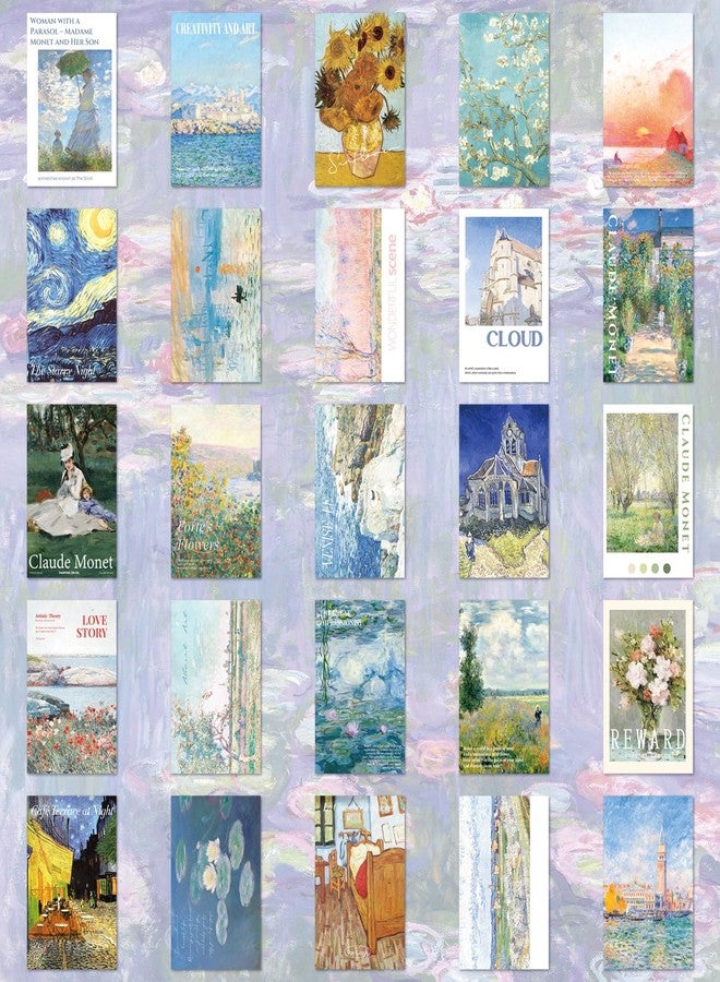 emmoolife Vintage Oil Painting Scrapbook Sticker, Journaling Supplies for Junk Journal, 500+ Scrapbooking Washi Stickers & 25 Ephemera Papers Art Scrapbook Supplies for Adults Teens Women Girls Junk Journal - Image 5