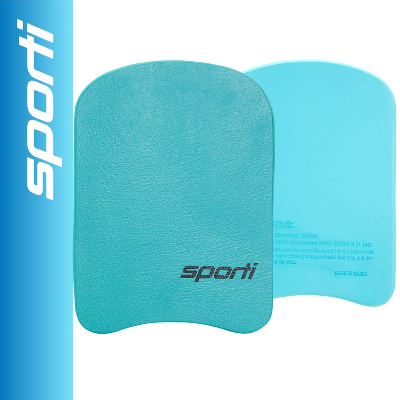 Sporti Junior Kickboard for Swim Training Lesson, Swimming Kick Board for Kid, Water Board for Junior, Swimming Training Aid - Aqua - Image 2