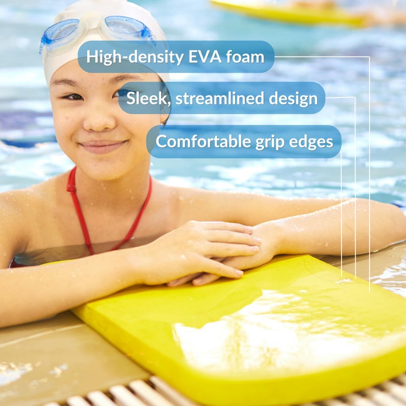 Sporti Junior Kickboard for Swim Training Lesson, Swimming Kick Board for Kid, Water Board for Junior, Swimming Training Aid - Aqua - Image 3
