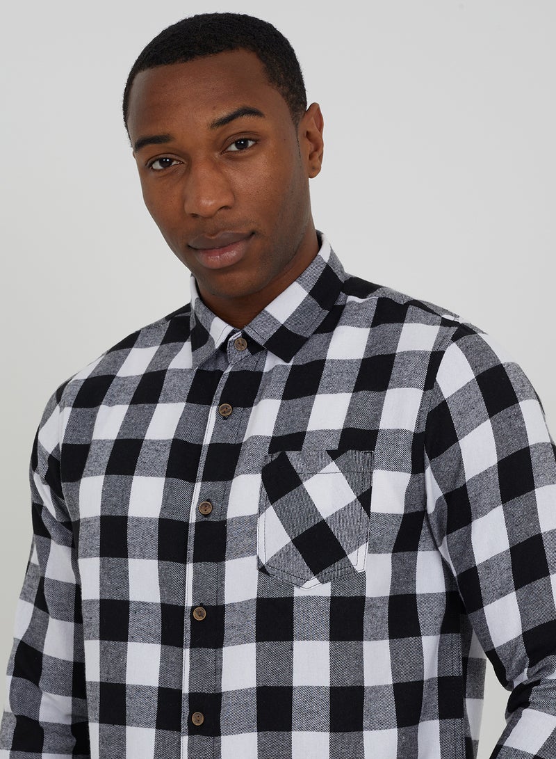 BRAVE SOUL Checked Shirt  - Image 3