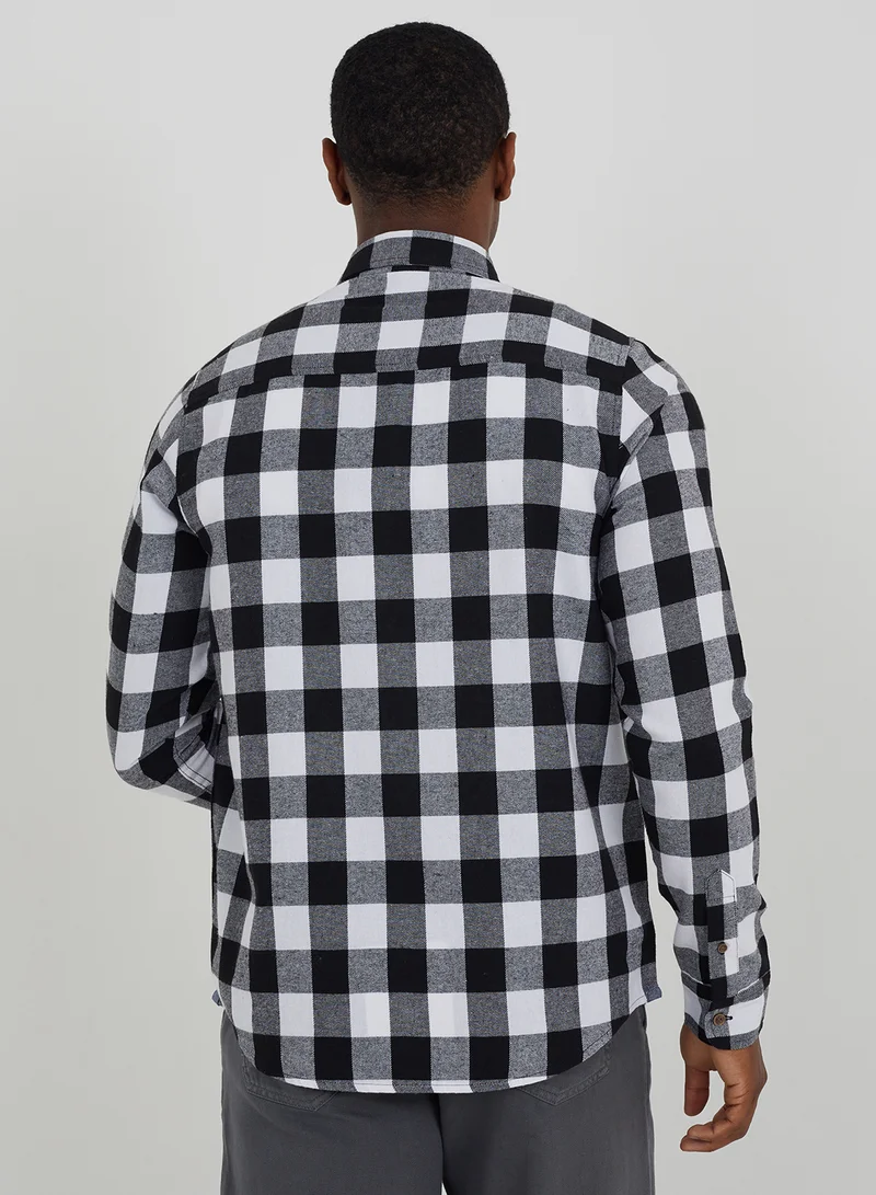 BRAVE SOUL Checked Shirt