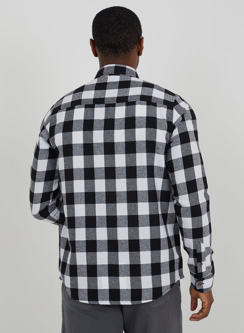 BRAVE SOUL Checked Shirt  - Image 4
