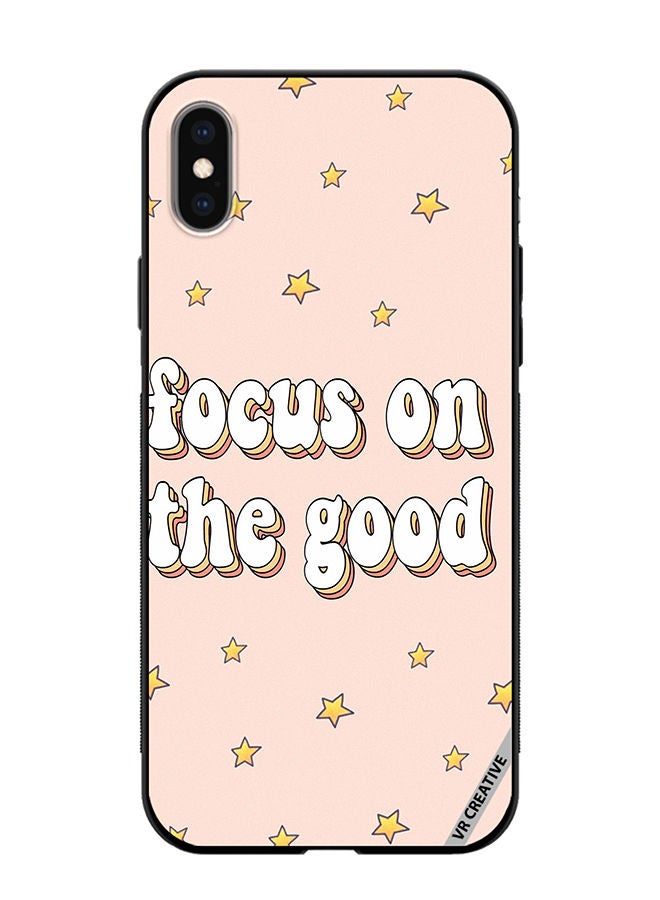 VR CREATIVE Protective Case Cover For Apple iPhone XS Max Feel The Good Design Multicolour - Image 1