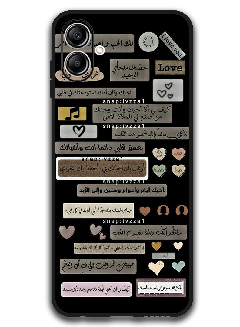 Theodor Protective Case Anti Scratch Shock Proof Bumper Cover For Samsung Galaxy A06 Arabic Design (150) - Image 1