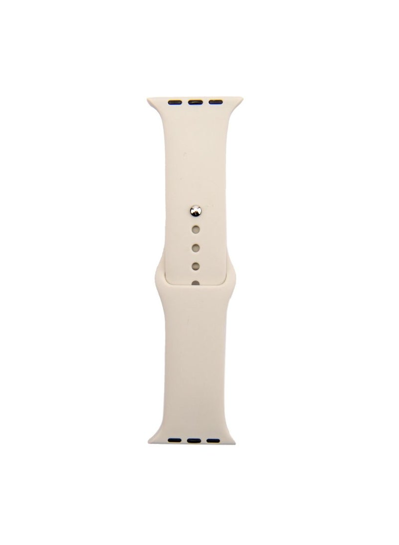 Apple Watch Band 45mm Soft Silicone Sport Band Replacement Wrist Strap Compatible for iWatch Apple Watch Series 7 (45mm) - Image 2