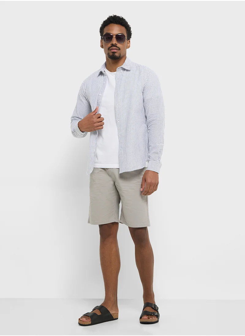 Robert Wood Causal Full Sleeve Shirt