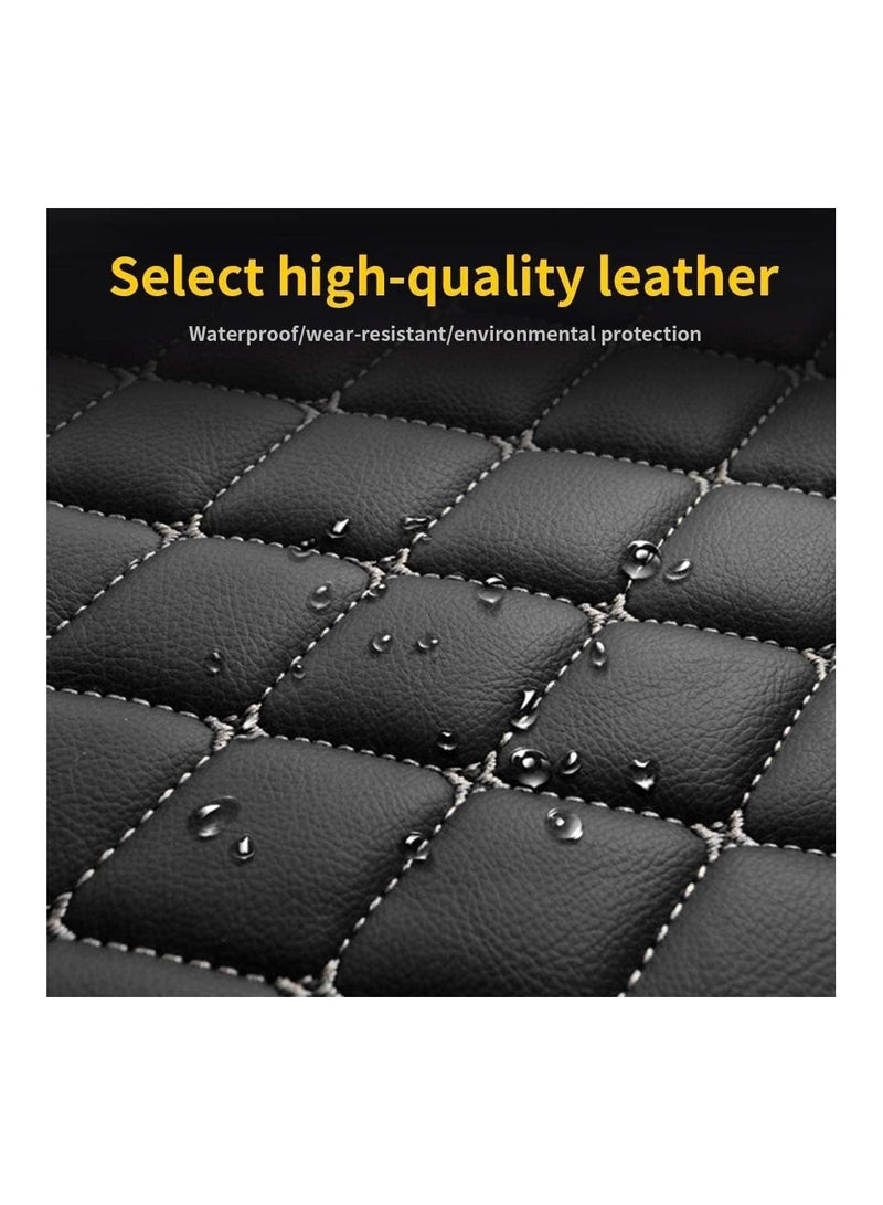 WINCA Car Floor Mats Compatible With BMW 3Series 2012-2019 PVC Leather WaterProof Floor Mat Non-slip Foot Mats Weather Colors Available (Black) - Image 4
