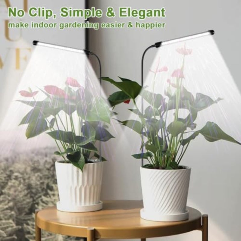 2-Pack Grow Light 6000K Full Spectrum Growing Lamp For Indoor Plants LED Home Greenhouse Use 36W 120cm Energy Efficient - Image 2