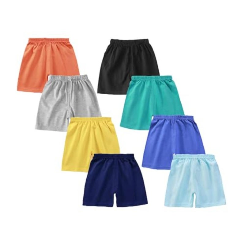 SHARELY SHEEP Toddler Baby Boy Shorts Summer Clothes Little Boys Shorts with Elastic Waist Pull-On Cotton Shorts - Image 1