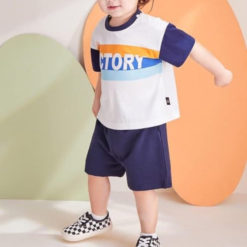 SHARELY SHEEP Toddler Baby Boy Shorts Summer Clothes Little Boys Shorts with Elastic Waist Pull-On Cotton Shorts - Image 3