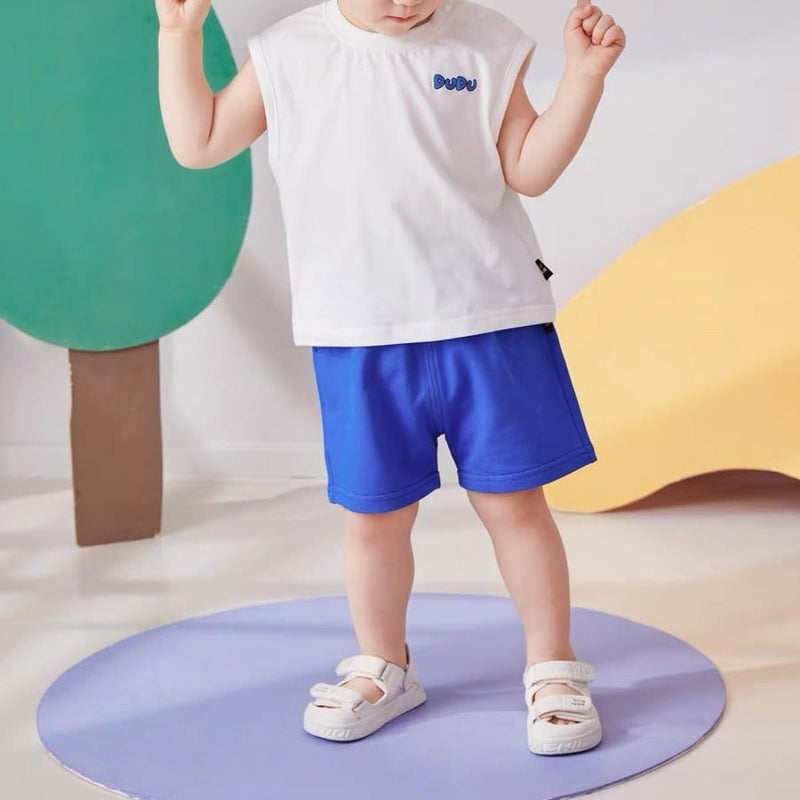 SHARELY SHEEP Toddler Baby Boy Shorts Summer Clothes Little Boys Shorts with Elastic Waist Pull-On Cotton Shorts - Image 5