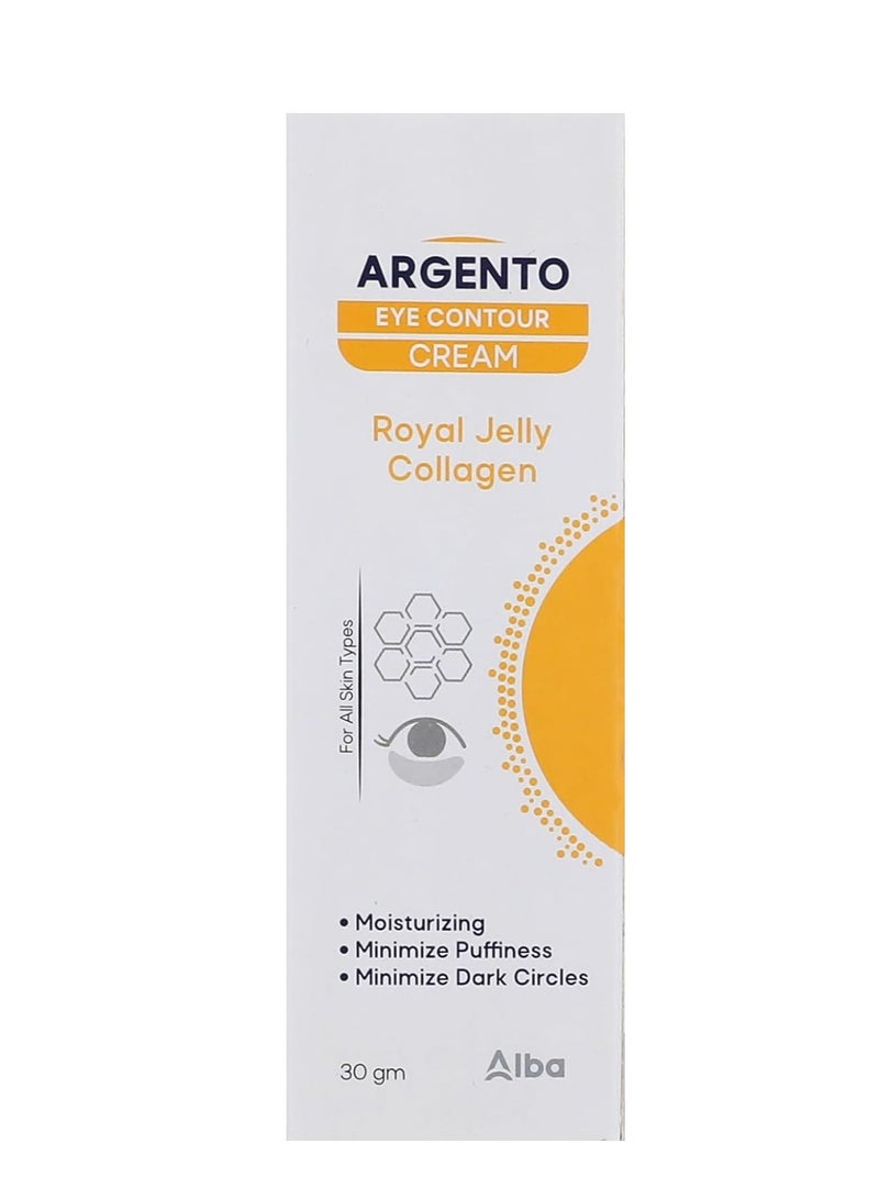 ARGENTO Eye Contour Cream Royal Jelly Collagen 30gm  - Image 2