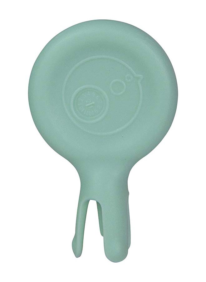 b.box Pack Of 3 Lunch Time Mini Flork Cutlery, Pastel Sage/Silver/Pink  - Image 3