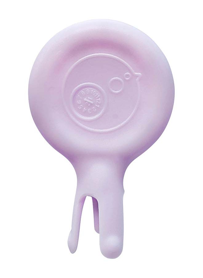 b.box Pack Of 3 Lunch Time Mini Flork Cutlery, Pastel Sage/Silver/Pink  - Image 5