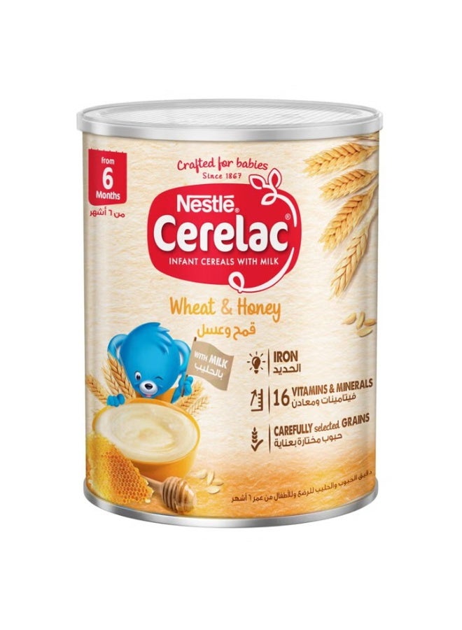 حبوب الأطفال نستل كيرلاك القمح والعسل، من 6 أشهر، 1 كجم
