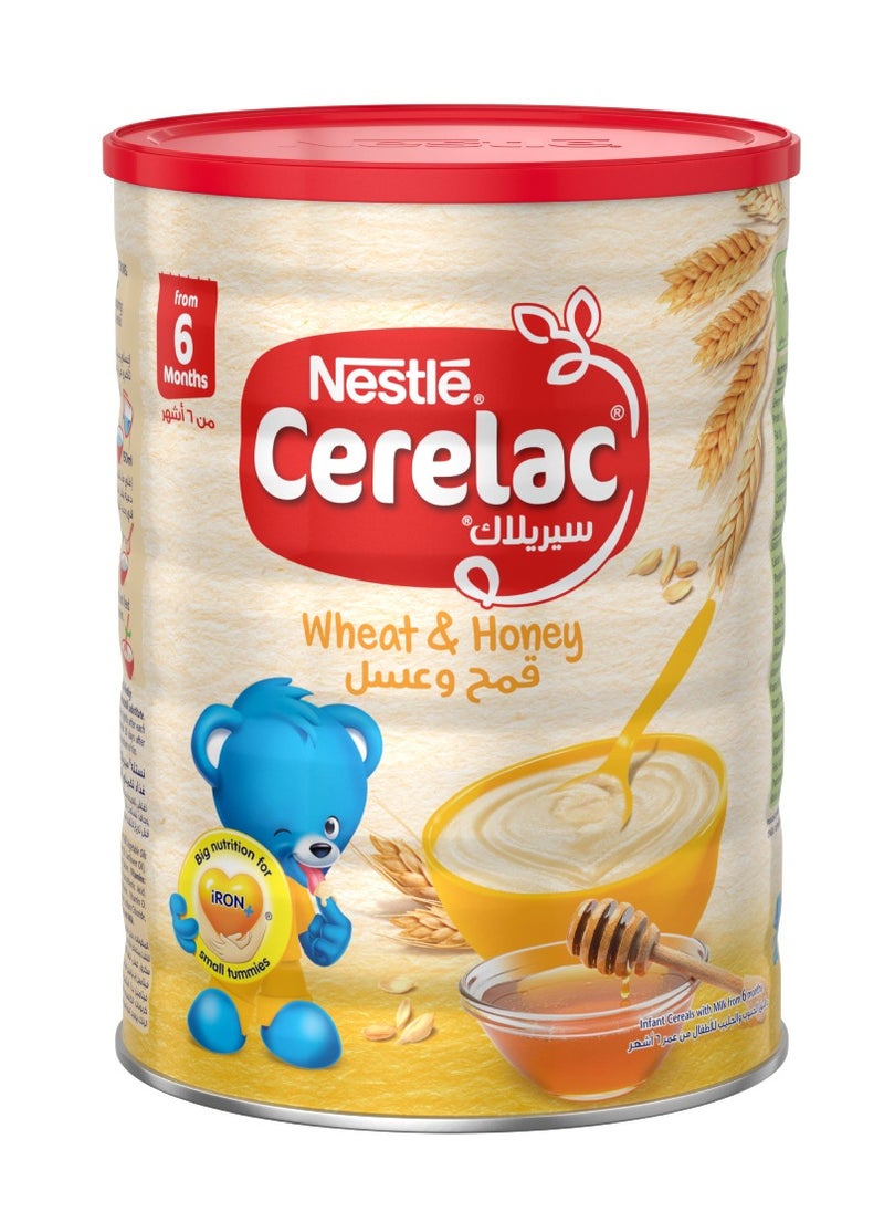 Cerelac Nestle Cerelac Wheat & Honey Infant Cereal, From 6 Months, 1kg 