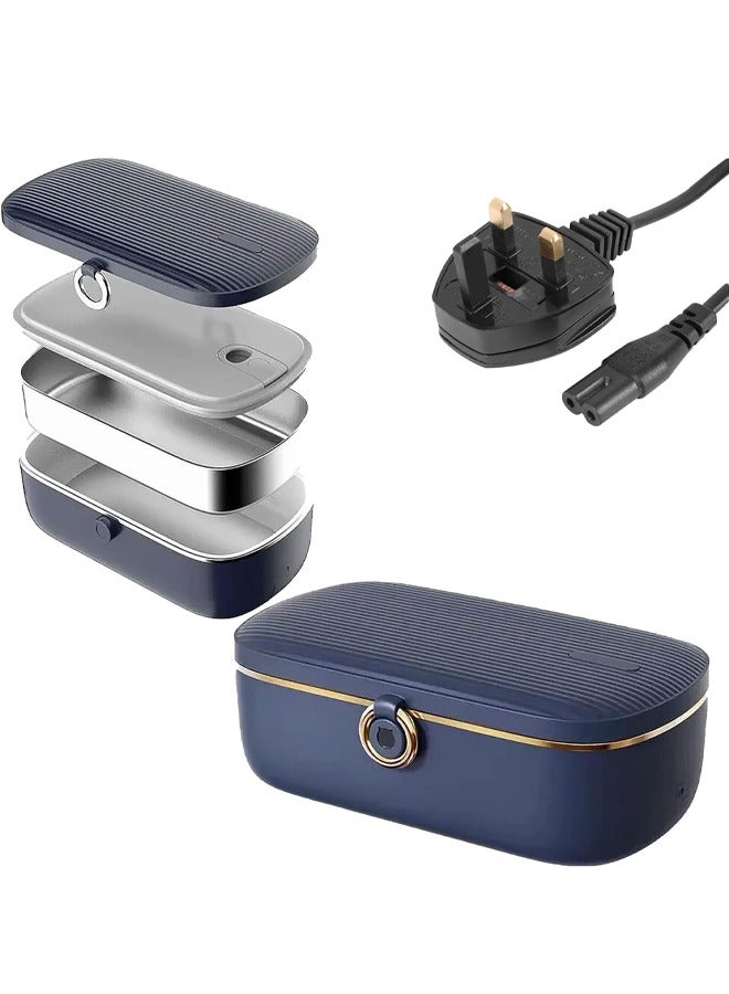 Electric Lunch Box, Premium Quality Electric Insulated Lunch Box Food Warmer Perfect for Picnics, Travelling, and On-site Lunch Break medium capacity 900ml  - Image 1