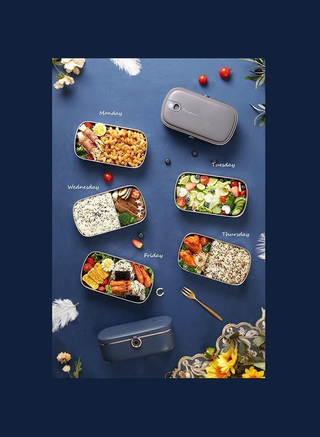 Electric Lunch Box, Premium Quality Electric Insulated Lunch Box Food Warmer Perfect for Picnics, Travelling, and On-site Lunch Break medium capacity 900ml  - Image 4