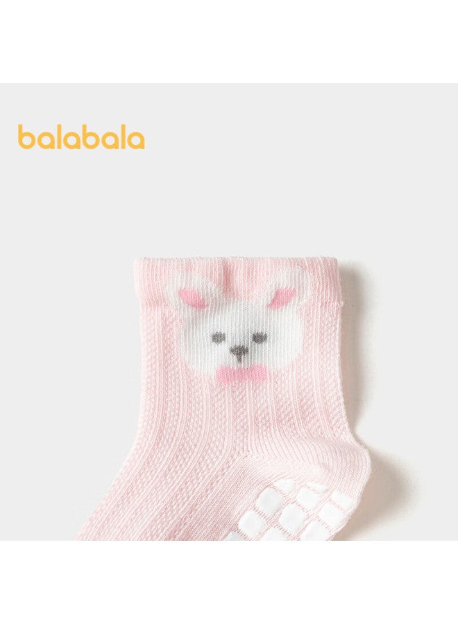 Balabala Baby Summer Mesh Socks Thin Infant Floor Socks Anti-cold Boneless Three Pairs Pack 208225172207 - Image 4