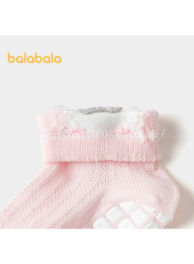 Balabala Baby Summer Mesh Socks Thin Infant Floor Socks Anti-cold Boneless Three Pairs Pack 208225172207 - Image 5